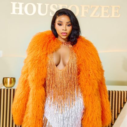 The Golden Hour  Lamb Fur Coat