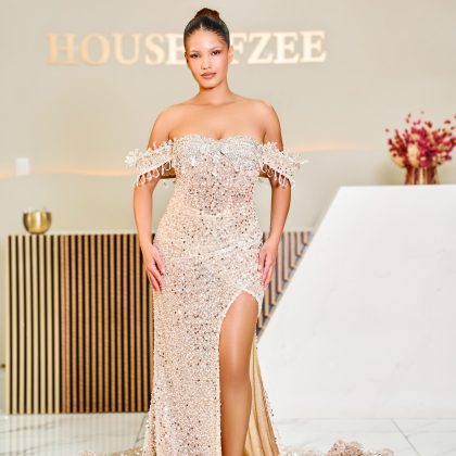 Golden Promise Crystal dress