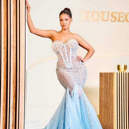 Celestial  Crystal Mermaid  Luxury  Dress