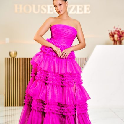 The Pink Champagne Gown